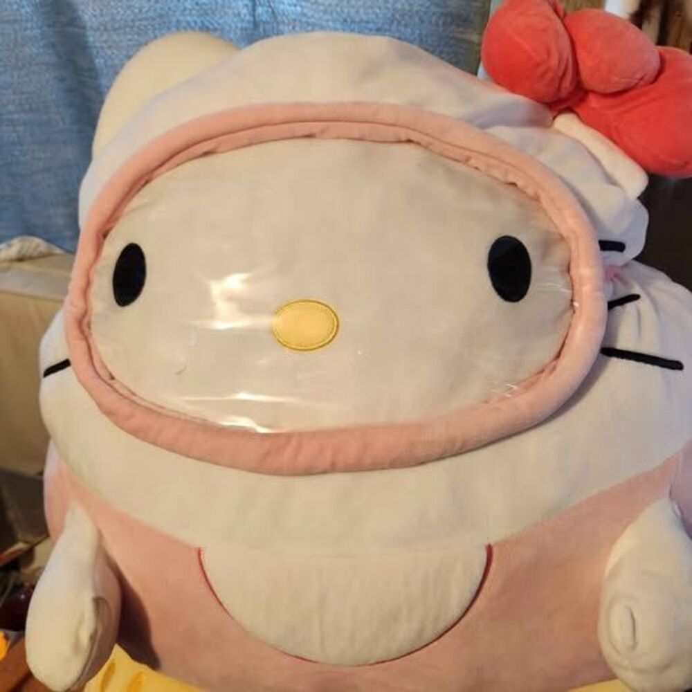 Jumbo 20" Hello Kitty Scuba Gear Squishmallow Plush